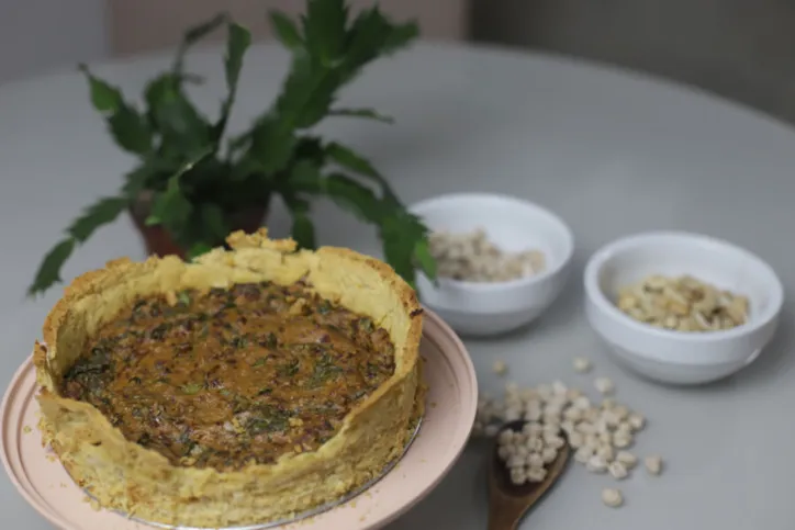 Dentro do conceito plant based, a receita de hoje é feita com  grão-de-bico