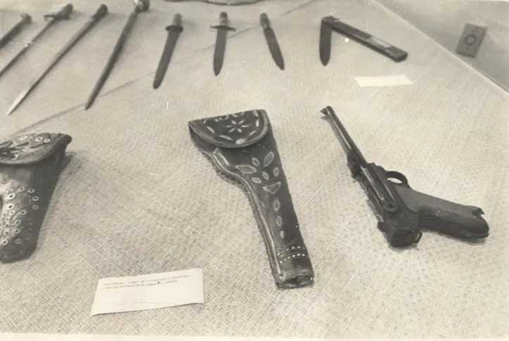 Coleção de armas de cangaceiros integrou coleção do Museu Estácio de Lima, atualmente fechado. Data: 14/1/1983