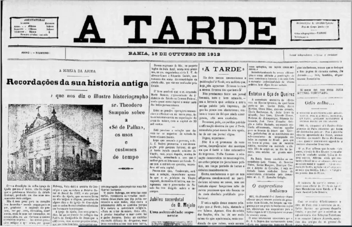 Primeira edição do jornal trouxe conteúdo relacionado à remodelação urbana de Salvador