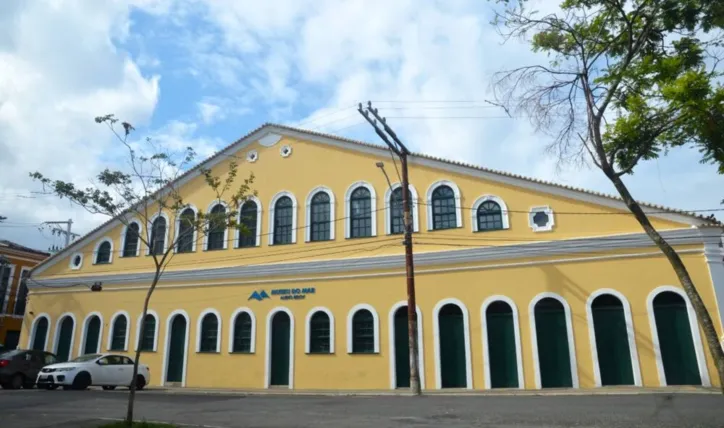 Esta semana, o projeto idealizado pelo Museu do Mar Aleixo Belov esteve com estudantes do 1º. ao 5º. ano