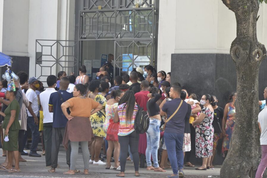Beneficiários reclamaram da quantidade de fichas distribuídas para o atendimento