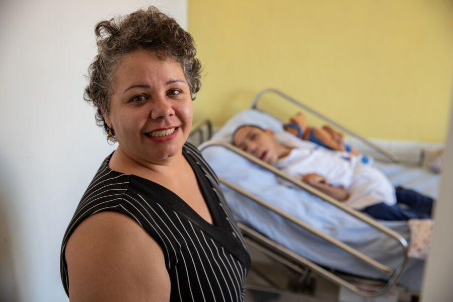 Nilza: "Hoje, encho
as pessoas de informação. Informação salva vidas"