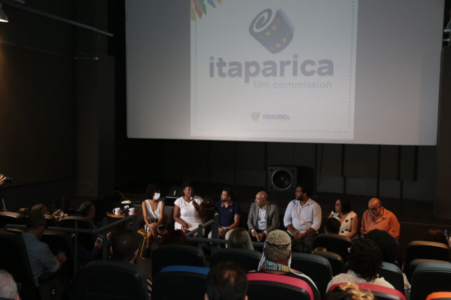 Coletiva de imprensa do projeto Itaparica Film Commission