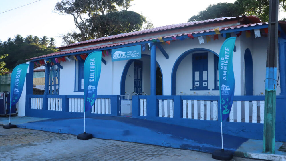 Espaço é uma casa do século passado, década de 50, construído por um saveirista