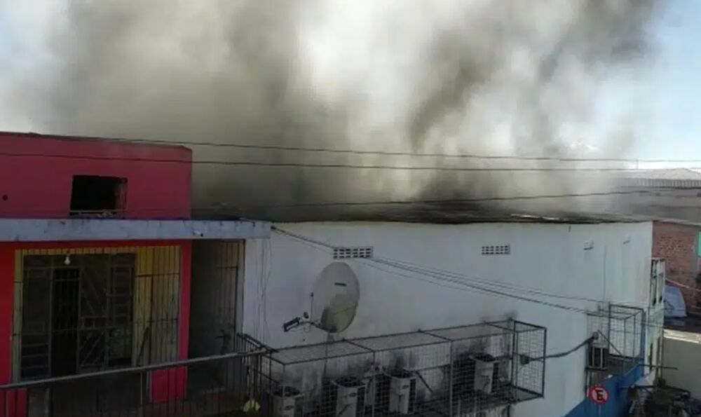 A Defesa Civil da cidade realizou uma perícia para saber o que provocou o fogo