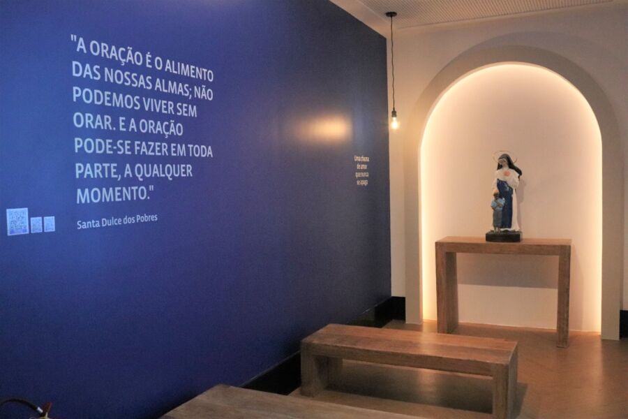 No local será possível conhecer detalhes sobre a história do anjo bom da Bahia, bem como o trabalho realizado pelas Obras Sociais que leva o nome da Santa