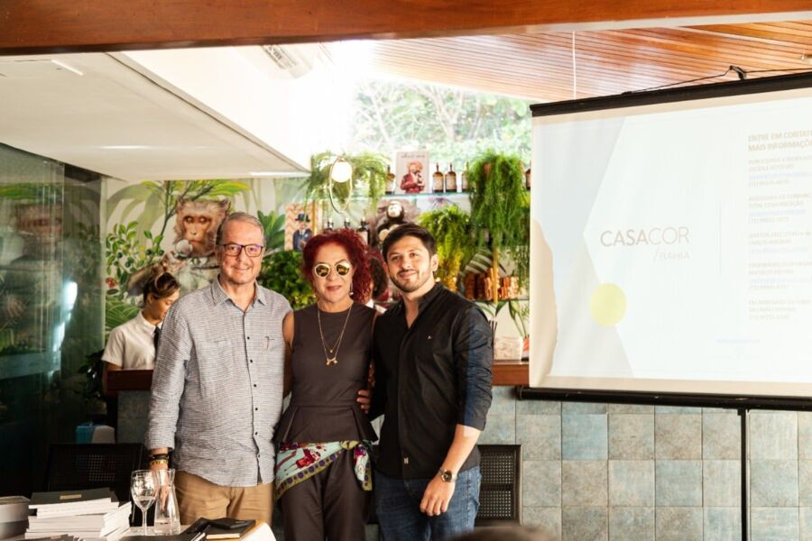 Carlos Amorim, Jussara Amorim e Matheus Freitas