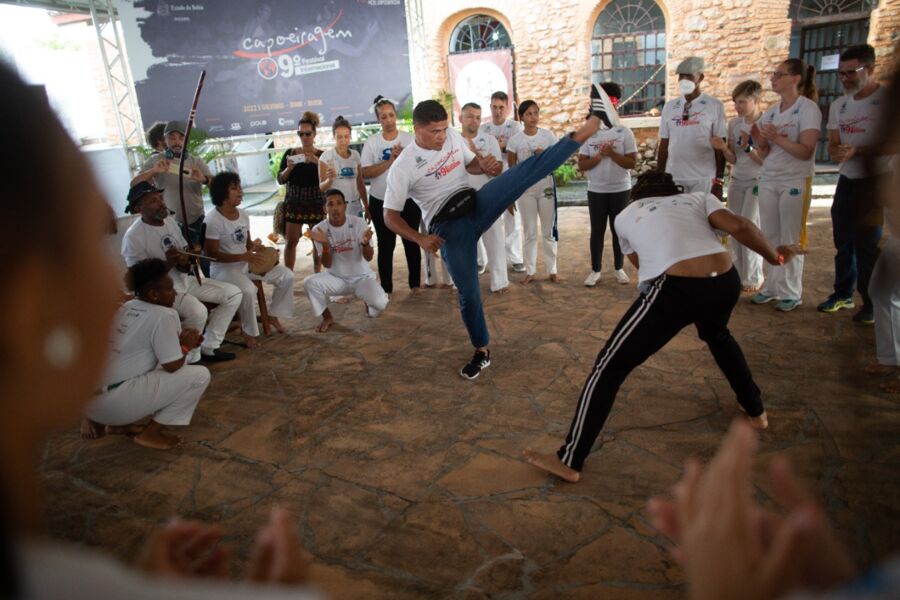 Atividades acontecem no Forte da Capoeira, no Santo Antônio Além do Carmo, no Centro Histórico de Salvador