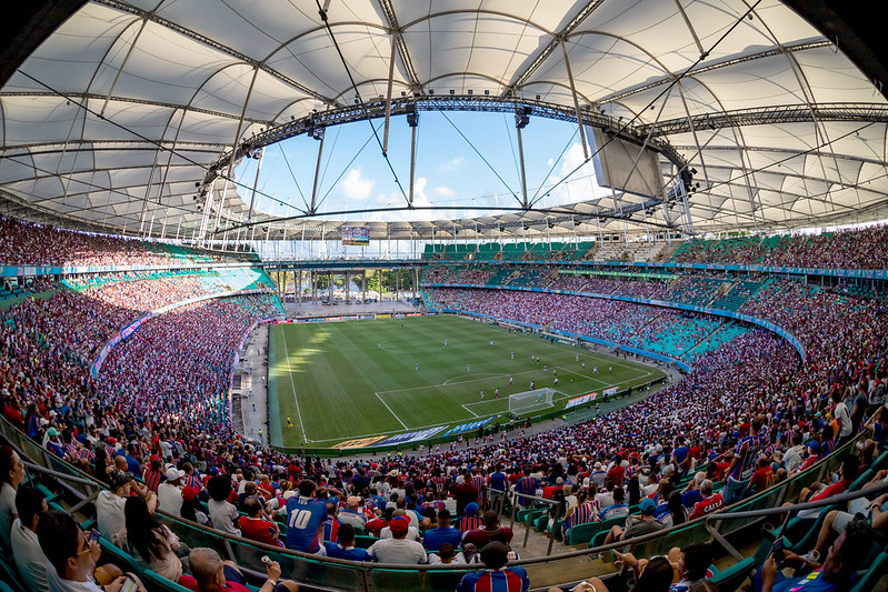 Bahia x Grêmio é a partida com o maior número de torcedores na Fonte Nova
