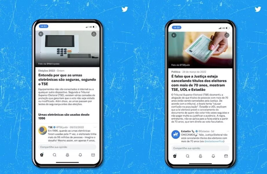 Rede social também vai enviar aos usuários uma notificação quando for registrado pico na conversa sobre eleições