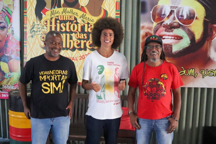 Renato Freitas esteve em atividade com a Executiva do PT, vereadores, deputados, movimentos sociais, movimento negro, blocos afros e movimentos sindicais