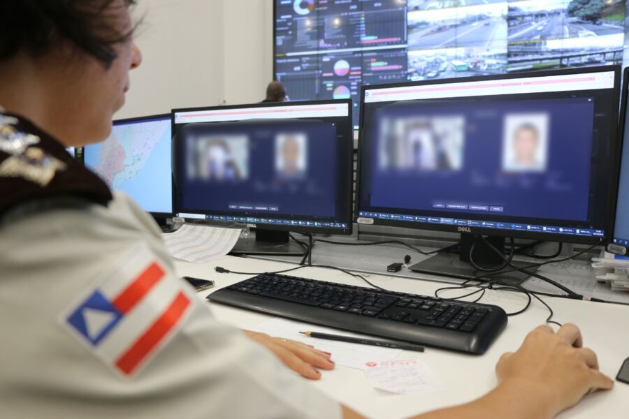 Reconhecimento facial alcançou marca de 339 presos desde a sua implantação