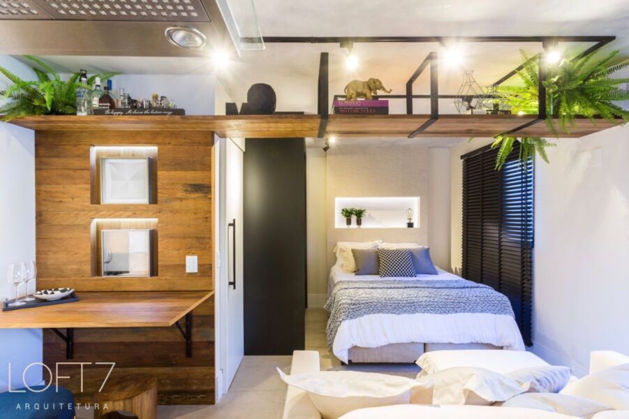 Móveis personalizados são fundamentais na decoração de imóveis compactos