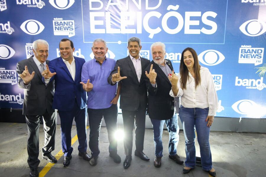 Coronel acompanho Jerônimo junto com os senadores Otto Alencar e Jaques Wagner