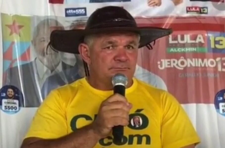 O prefeito de Cipó, Marquinho do Itapicuru, do PDT
