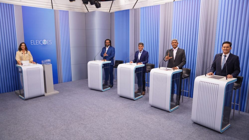 Último debate entre os candidatos ao governo da Bahia teve muitos ataques