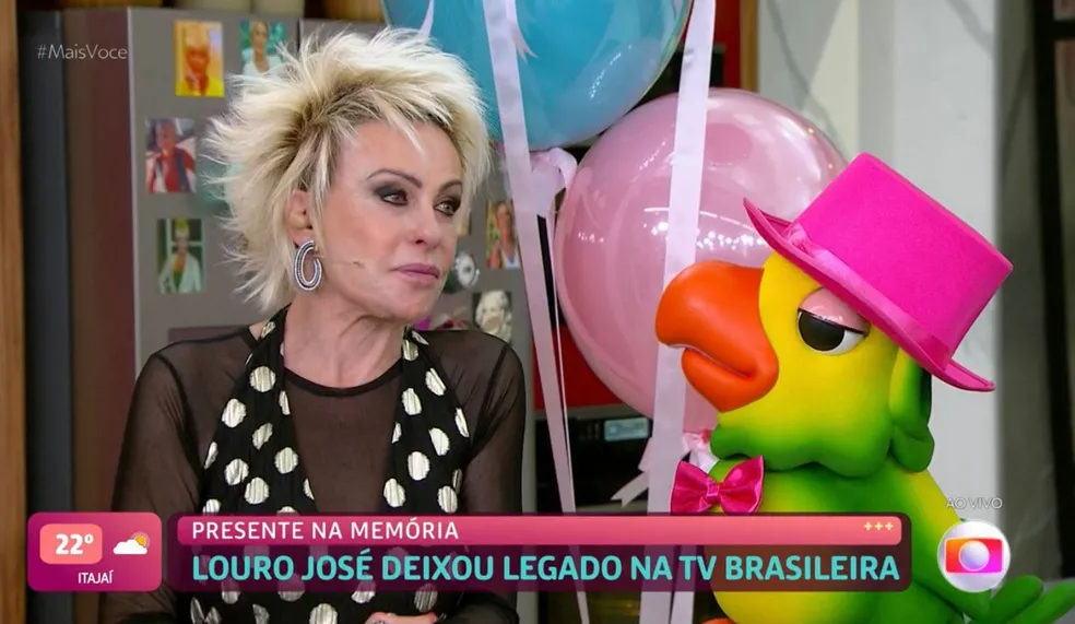 Ana Maria Braga Chora Ao Lembrar De Tom Veiga O Louro José A Tarde 