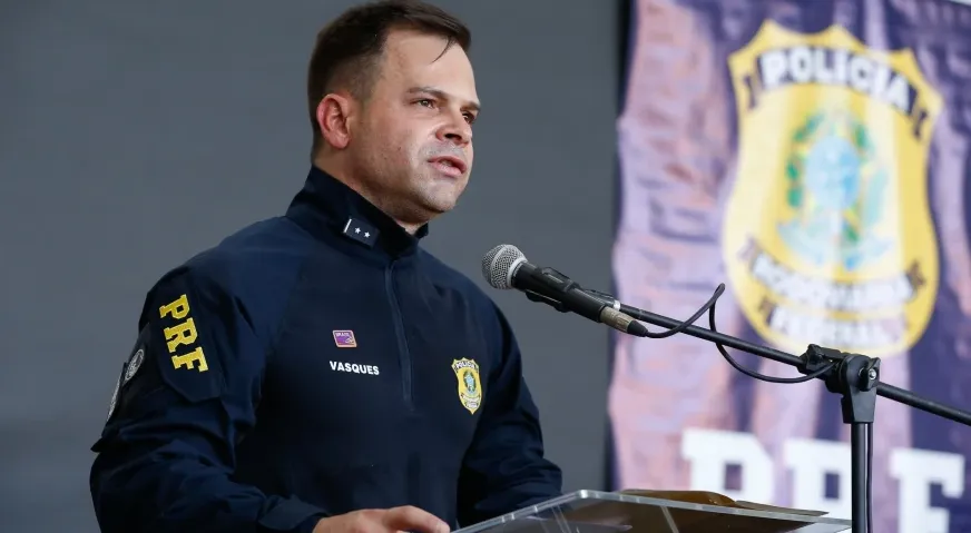 O diretor-geral da Polícia Rodoviária Federal (PRF), Silvinei Vasques