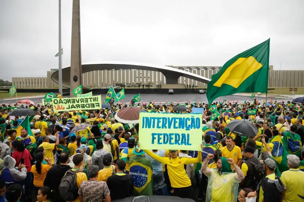 Por determinação do ministro Alexandre de Moraes, autoridades da segurança pública monitoram os protestos