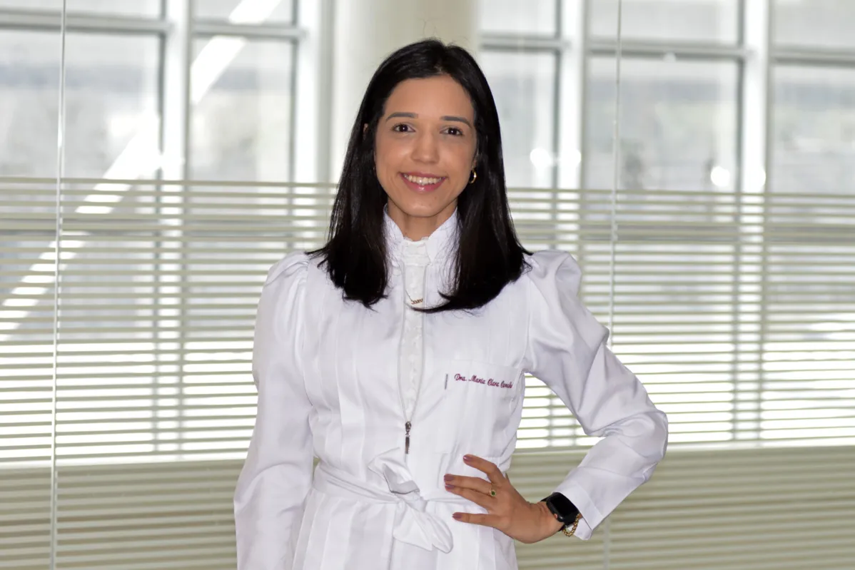 A neurologista Maria Clara explica o tratamento com  anticorpos monoclonais