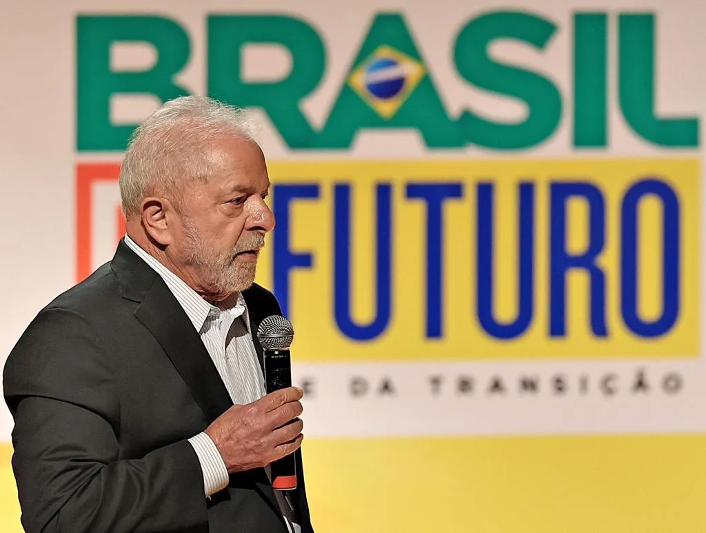 Lula na sede do Gabinete de Transição do Governo no CCBB