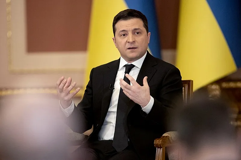 Chefe de Estado desde abril de 2019, Zelensky tem sido o símbolo da resistência ucraniana
