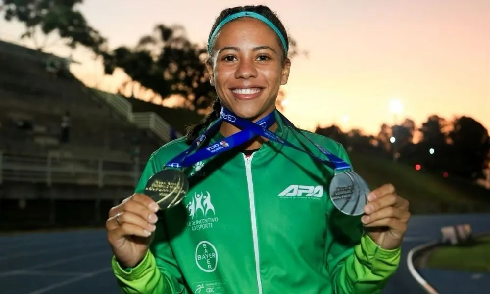 Núbia é natural de Campo Formoso, tem 20 anos e já venceu a Meia Maratona Internacional de Salvador