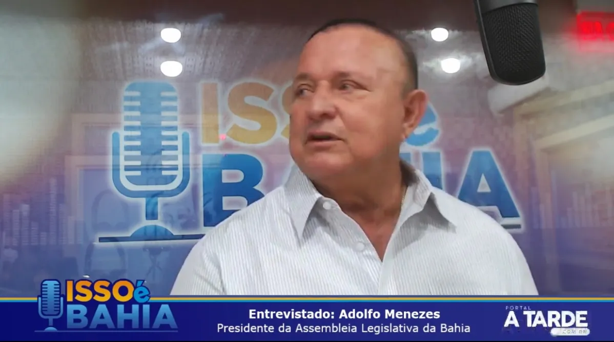 Adolfo Menezes foi o entrevistado de hoje do programa Isso É Bahia