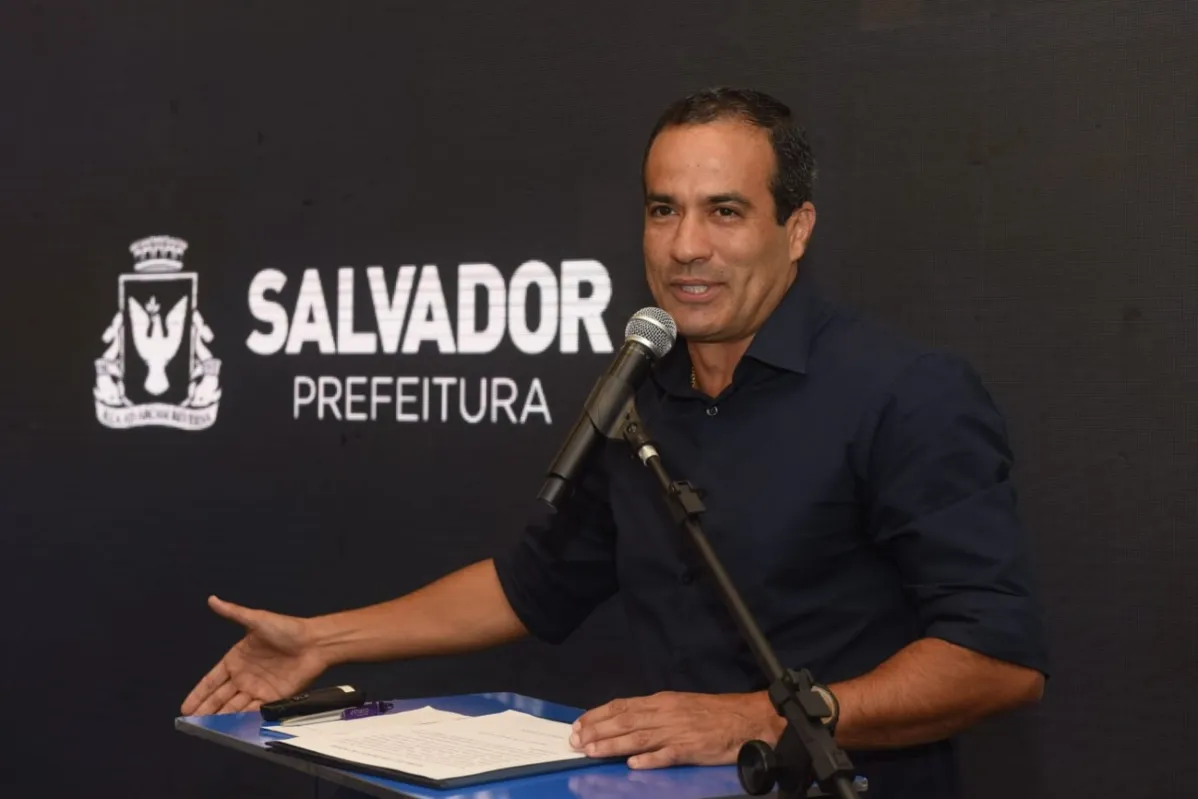 O prefeito de Salvador, Bruno Reis