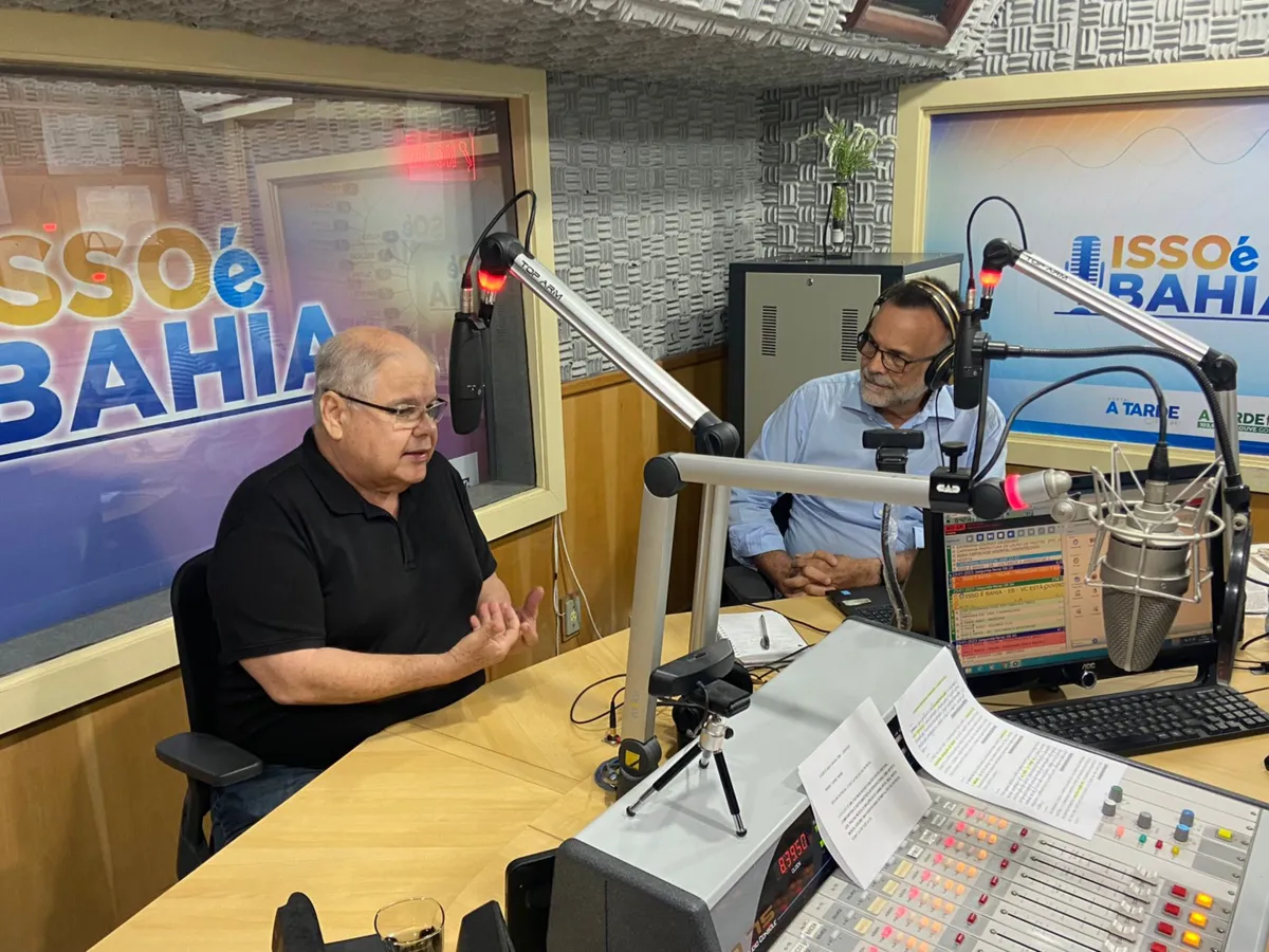 Lúcio Vieira Lima deu entrevista ao programa Isso É Bahia, da Rádio A TARDE FM (103.9)