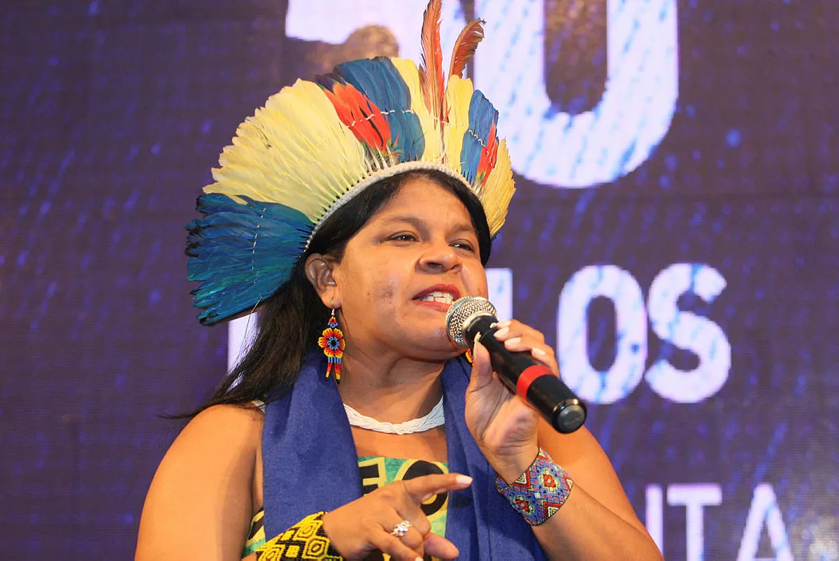 Sonia Guajajara é a ministra dos Povos Indígenas