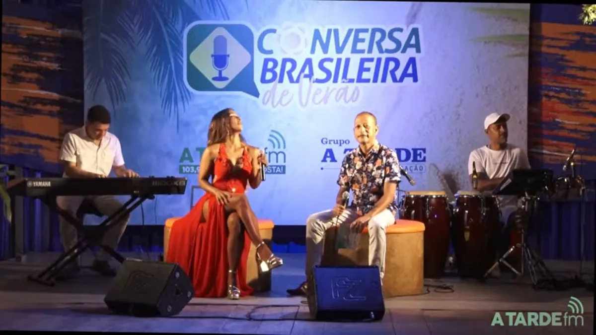 A cantora Ana Mametto é a convidada do Conversa Brasileira de Verão