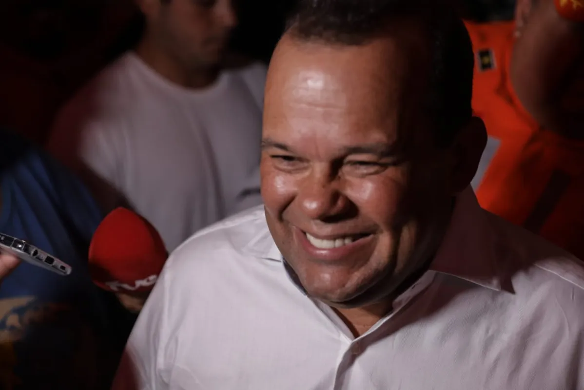 Vice-governador Geraldo Junior, em evento de abertura do carnaval de Salvador