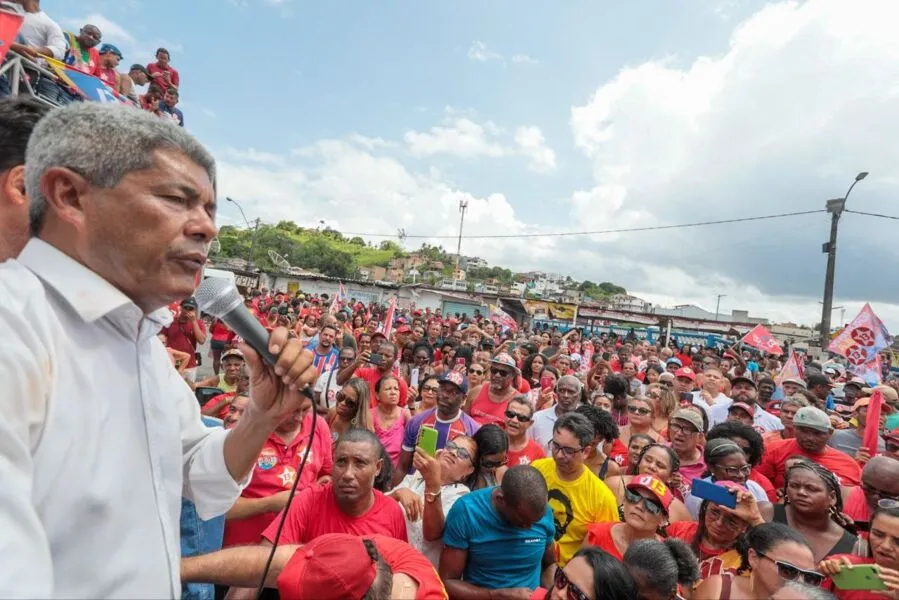 Jerônimo Rodrigues manteve diferença de 10 pontos percentuais para ACM Neto