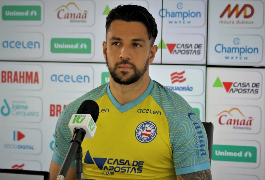 Mateus Claus vai para sua décima quinta partida com a camisa do Bahia na temporada