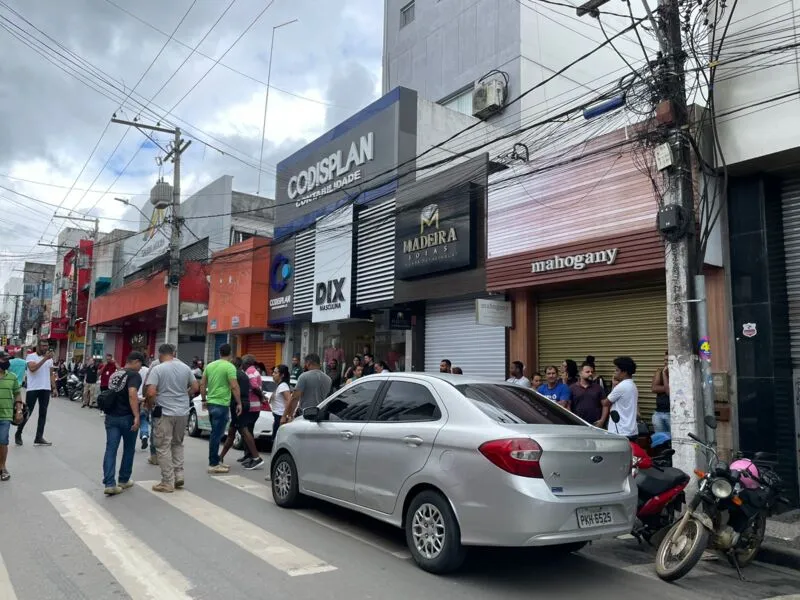 Caso aconteceu na manhã desta quinta-feira, no Centro da cidade