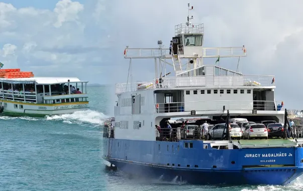 Metrô de Salvador-Lauro de Freitas, o sistema ferry boat e a travessia Salvador-Mar Grande serão gratuitos no próximo domingo