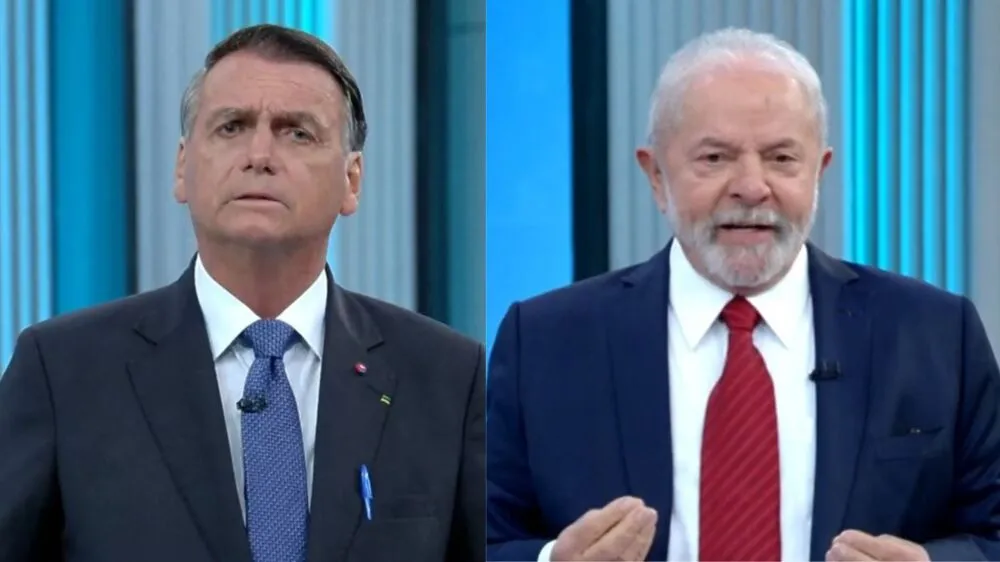 Bolsonaro e Luila se enfrentam ao vivo no último debate das eleições.