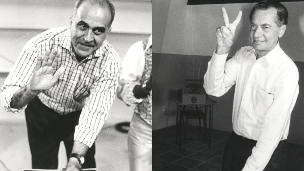 Paulo Souto e João Durval Carneiro  disputaram o segundo turno da eleição para governador da Bahia em 1994
