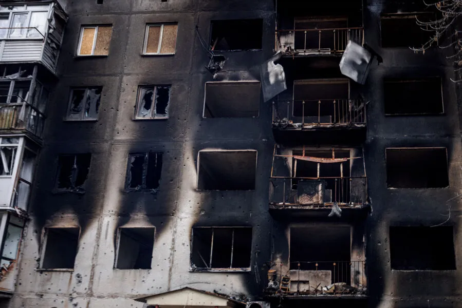 Ataque privou 80% de  água dos habitantes da capital Kiev