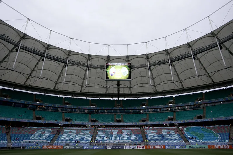 O encontro acontece na Fonte Nova