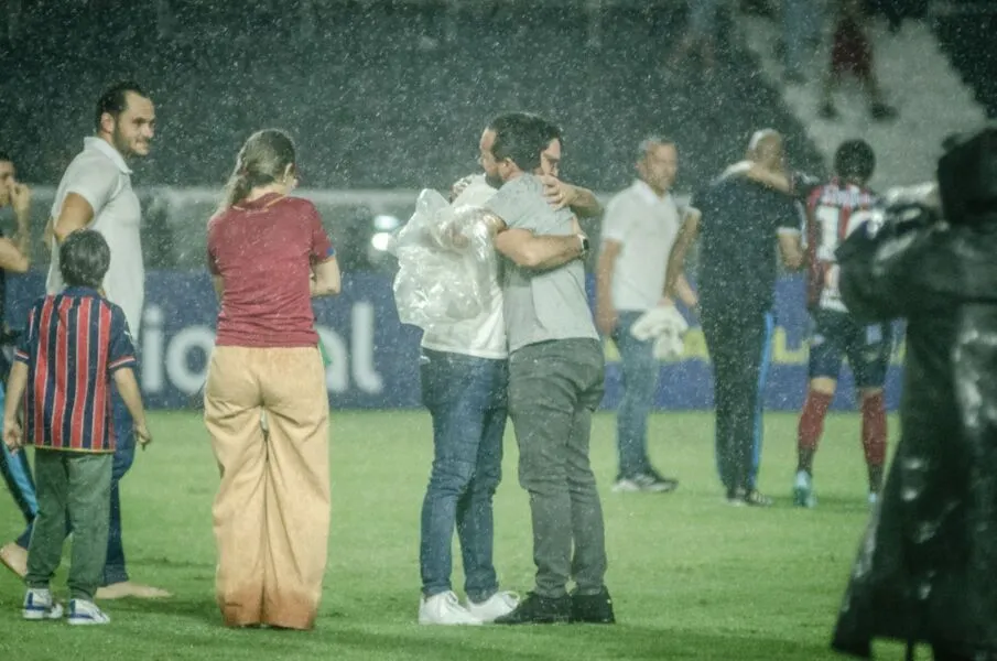 Ricardo Lima esteve presente no estádio Rei Pelé