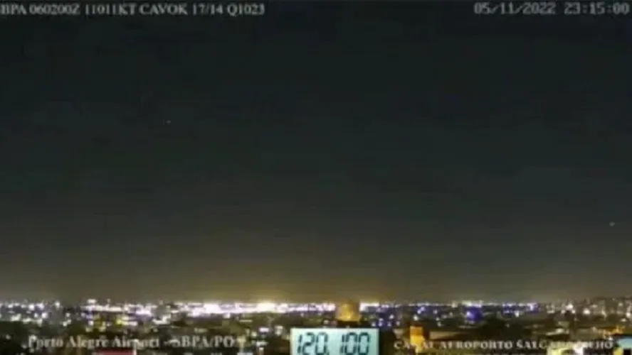 OVNIs foram avistados no céu de Porto Alegre