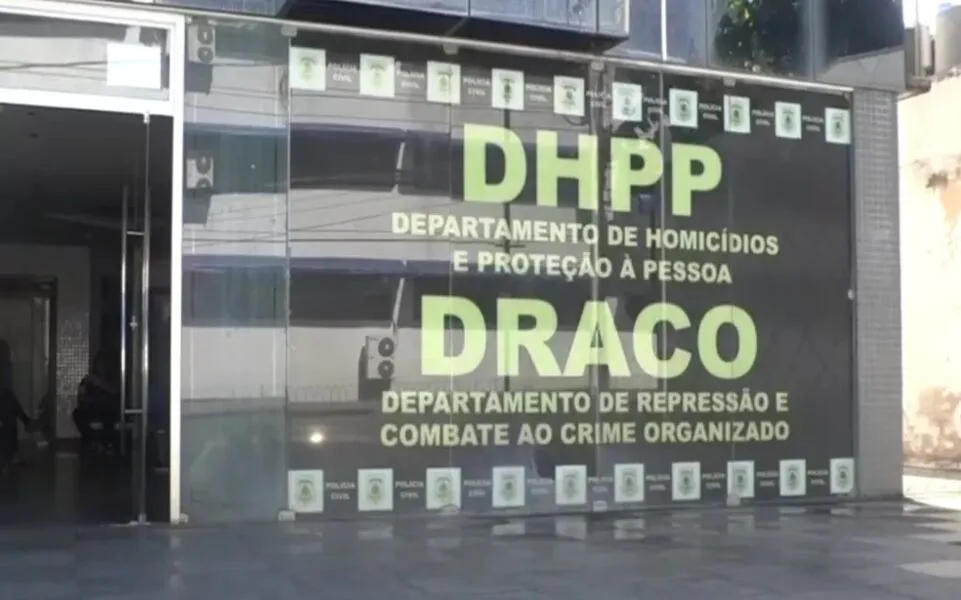 Suspeito foi encaminhado ao DHPP, onde a ocorrência foi registrada