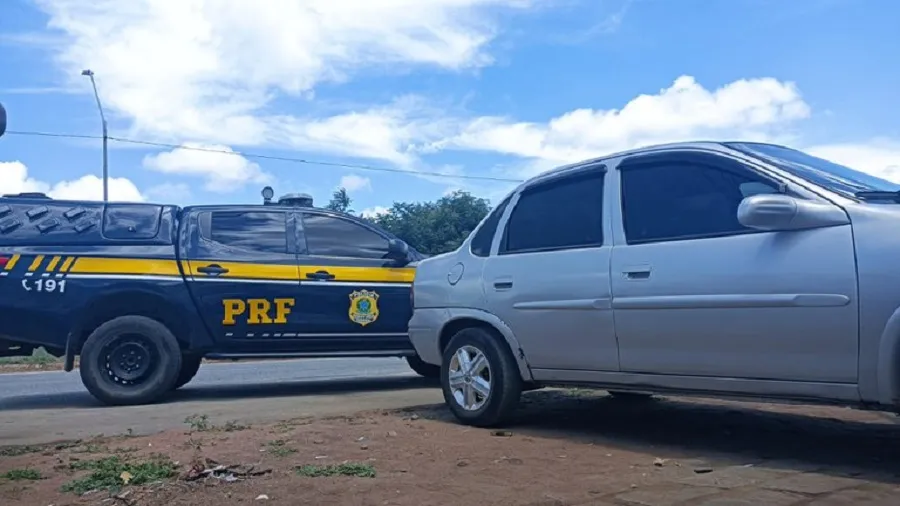 Sistema constatou que o carro tinha uma ocorrência de furto na cidade de Diadema, em São Paulo, em janeiro deste ano