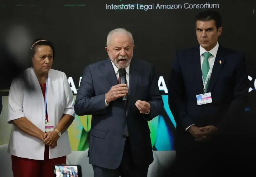 Lula encontra governadores da Amazônia Legal, em sua primeira agenda da COP27