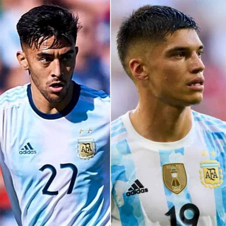 Nico González, por lesão muscular, e Joaquín Correa com lesão no joelho