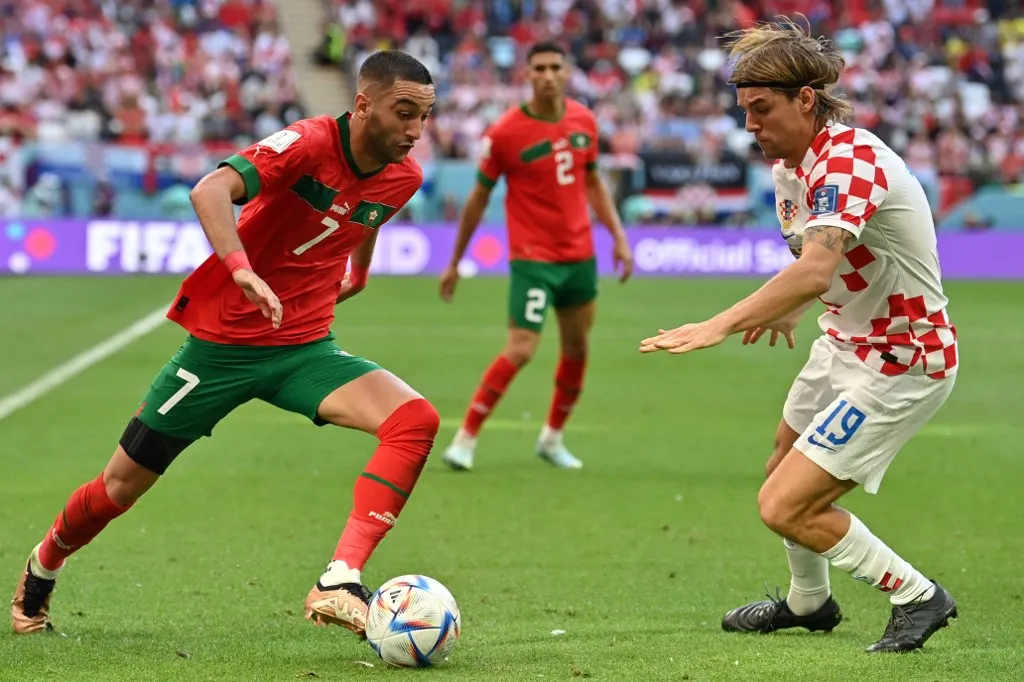 Imagem ilustrativa da imagem Cróacia e Marrocos fazem jogo morno e ficam no 0 a 0