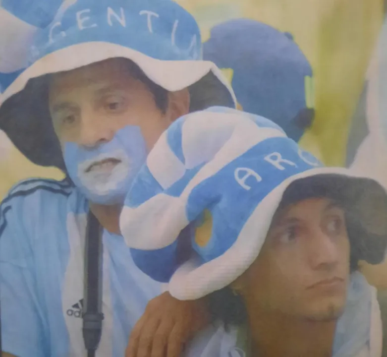 Decepção da torcida argentina foi grande na Copa de 2002