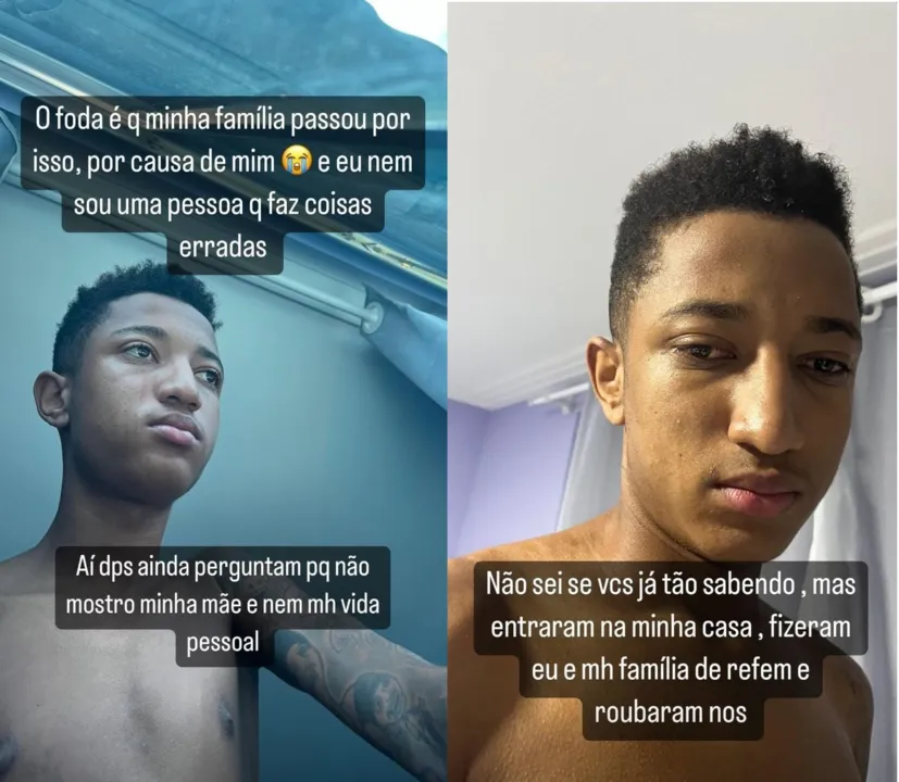 Lord usou o instagram para detalhar o caso
